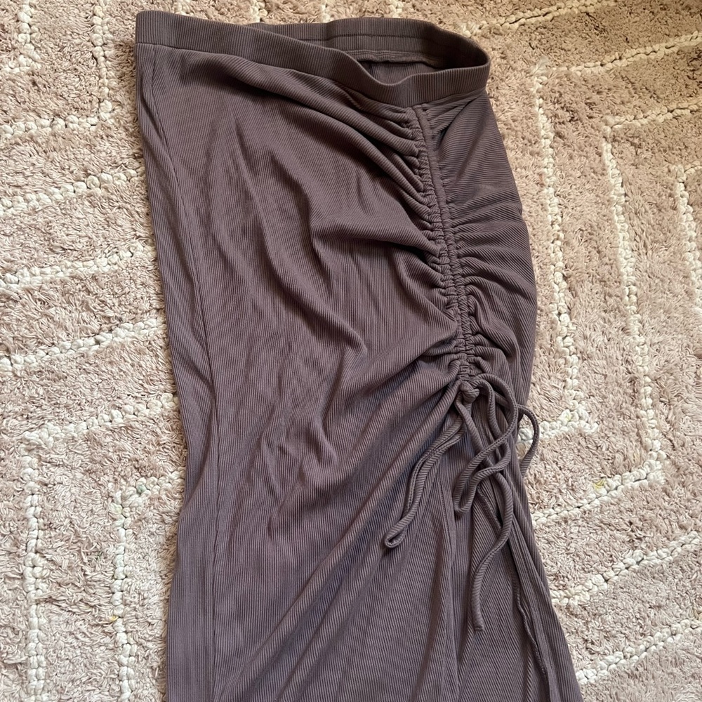 Mauve Bodycon Skirt